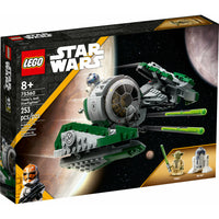LEGO - Star Wars: Jedi Starfighter de Yoda Clone Wars - 253 pièces-Ensemble de jeu Starfighter à construire pour les enfants de 8 ans et plus