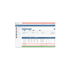 Pyramid Système d'horodateur à cartes magnétiques série TimeTraxâ„¢ EZ, avec logiciel, pour 50 employés, noir (TTEZEK)-Calcul automatique des heures de paie ; groupes d'employés ; rémunération globale ou spéciale ; édition des cartes de temps ; exportation des fournisseurs de paie