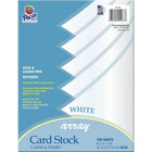Pacon – Papier cartonné Array, 65 lb, blanc, paq./100 feuilles (PAC101188)-Épais, 65 lb.