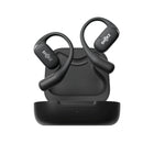 Shokz - Micro antibruit pour casque Bluetooth OpenFit à conduction d’air autour de l’oreille - OpenBass - Noir-OpenBass Dynamique : Basses améliorées pour une expérience musicale immersive.
