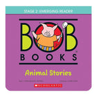 Scholastic - Bob Books : Animal Stories (nouveaux lecteurs), prématernelle-12 livres de 12 pages chacun, faciles à lire.