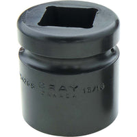 Gray Tools – Douille pour clé à chocs de 13/16 x 1 (po), longueur standard, 4 pans-Taille : 13/16 po