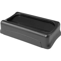 RubbermaidMD ® Couvercle SlimJim avec ventilation, gris-Parfait pour trier les déchets recyclables