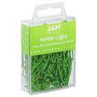 JAM PAPER - Colore norme 1" Trombones, Lime Green, 3 Paquets de 100-Quantite : 100 par boîte; 3 Boîtes