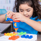 Educational Insights - Conception et boîte à outils de forage®-Tout ce dont les enfants ont besoin pour obtenir le forage ! Comprend 50 boulons colorés, 15 clous et 2 planches de forage. La perceuse électrique et le tournevis électrique nécessitent chacun 2 piles AA (non incluses)