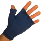 IMPACTO® 510-00 GRAND Paire Doublure de Gant Antichocs, sans doigts, coussinet gel paume au poignet, polycoton extensible-1