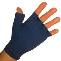 IMPACTO® 510-00 GRAND Paire Doublure de Gant Antichocs, sans doigts, coussinet gel paume au poignet, polycoton extensible-1