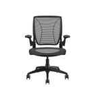 Humanscale - Fauteuil fonctionnel intelligent Diffrient World -En faisant appel aux lois de la physique, Diffrient a développé un dossier de siège qui fait abstraction d’un support lombaire séparé, qui tend à créer un point de pression et qui nécessite un réglage manuel. Équipé d’une résille dotée de la technologie de détection des formes, le dossier épouse parfaitement toute le galbe du dos de l’utilisateur, comme s’il était fait sur mesure pour lui.