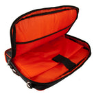 Classic Clamshell Sacoche pour Ordinateur Portable 11,6 po, Noir et Rouge-Le compartiment pour ordinateur portable peut accueillir jusqu'à 12 pouces
