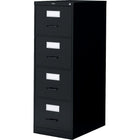 Staples – Classeur vertical format légal, 4 tiroirs, noir-Tiroirs à côtés élevés qui éliminent la besoin d'armatures de dossiers