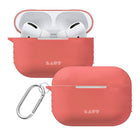 LAUT POD pour AirPods Pro - Corail-Permet un accès complet à tous les ports et à la fonction d'appariement.