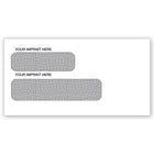 Deluxe - Enveloppes de sécurité autocollantes à double fenêtre, 6-7/8 po x 3-5/8 po, paq./500 (5025C-500)-À double fenêtre, autocollantes, sécuritaires