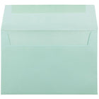 JAM Paper Enveloppes de format A9 à revêtement intérieur métallisé, 5,75 x 8,75 po, turquoise, 1000/paquet-Enveloppes bleues