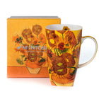 McIntosh Van Gogh Tournesols Grande tasse avec boîte-cadeau - 19,60 oz-Il a une forme unique qui est idéale pour mettre en valeur de beaux arts