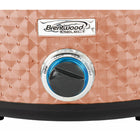 Brentwood Mijoteusecolour Select 7QT cuivre-Pot en céramique amovible