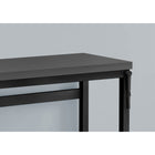 Monarch Specialties - 7680 Bureau 48 po L - Hauteur Adjustable Gris Moderne/Noir-Bureau réglable parfait pour tous les ordinateurs portables ou tablettes; surface facile à maintenir fini de tous les côtés