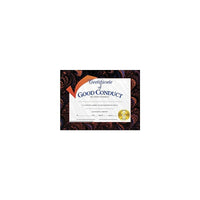 Certificat Hayes Assorted Border Good Conduct Award, 8 1/2" X 11", 90 Pack-Nos diplômes, certificats et récompenses mesurent 8 1/2 "x 11" avec de beaux motifs authentiques imprimés en couleur sur du papier de haute qualité