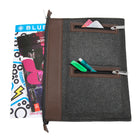 Housse pour ordinateur portable compatible avec de 17,3 po Housse pour ordinateur portable, Marron-7