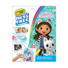 Crayola - Ensemble de pages à colorier et mini marqueurs Color Wonder sans dégât - Gabby et la maison magique-Comprend 18 pages à colorier Color Wonder et 4 mini marqueurs Color Wonder