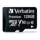 Verbatim - Carte MicroSDXC Classe 10 UHS-1, 128 Go-Carte MicroSDXC 128 Go Classe 10 UHS-1
