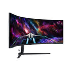 Samsung - Moniteur de jeu 57" 8K Ultra HD 240 Hz 1 ms GTG incurvé VA LED FreeSync-Rapport d'aspect de l'écran 32:9