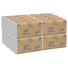 Scott - Essuie-mains à pli unique Scott Essential, 250 essuie-mains/paquet - paquet de 16-Ces essuie-tout Scott Essential sont à épaisseur simple