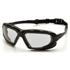 Pyramex – Lunettes de protection Highlander Plus, verre transparent, technologie H2X antibuée, 6/paquet-Certifications : ANSI Z87.1, CSA Z94.3, balistique, antibuée H2X.