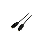StarTech  THINTOS15 Toslink Câble audio mâle/mâle, 15 pi-Connecteurs Toslink mâles pour facilement connecter deux appareils