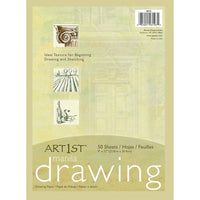 Pacon Corporation - Papier à dessin léger Art1st, 9 x 12 po, manille, 600 feuilles/paquet (PAC103193)-S’utilise bien avec le fusain, les crayons de cire, la peinture, les crayons et l’encre