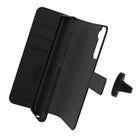 TUFF 8 Samsung Galaxy S21 Plus Switch Wallet With Antimicrobial - Noir-Conception ergonomique: cet étui a été conçu pour donner à vos doigts et à vos mains plus de contrôle tactile lors des appels, des SMS ou de l'utilisation de votre téléphone.