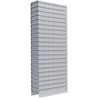 Metalware – Étagère sans boulons RK934, 22 tablettes, 36 x 18 x 88 po, gris pâle-Système de tablettes ajustables offrant un espace de rangement solide, mais économique qui convient à vos besoins