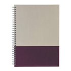 TRU RED - Cahier de notes à couverture rigide, pages réglées, grand format, couleurs variées-Couverture rigide en kraft imprimé robuste