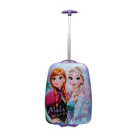 Bioworld - Disney Frozen Valise rigide moulée de 16 po -Coque ABS imprimée avec doublure 100 % polyester
