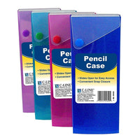 Étui à crayons C-Line Slider, couleurs assorties, paquet de 24(CLI05600)-1