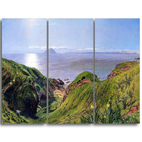 Designart – Toile imprimée de William Bell Scott, Ailsa Craig (PT5003-3P)-Impression