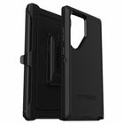 OtterBox - Defender Coque pour Samsung Galaxy S24 Ultra - Noir-Les capuchons de ports bloquent la poussière et la saleté