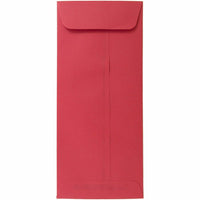 JAM Paper Enveloppes Colourées #10 Policy Commerciales - 4,125" x 9,5" - Rouge recyclé - Paquet de 50-Couleur : Rouge
