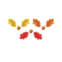 Trend Enterprises Fall Oak Leaves & Acorns Classic Accents Variety Pack, 162 Pack-72 feuilles d'automne photoréalistes et 36 glands se coordonnent avec le grand chêne de TREND.
