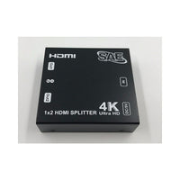 SAE – Répartiteur HDMI 2 ports 4K (HDMI-SP102)-Prend en charge les résolutions jusqu'à Ultra HD 4Kx2K(3840x2160 @60Hz YUV 4:2:0)