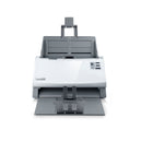 Plustek - SmartOffice PS3180U Scanner de documents couleur recto-verso - Blanc/Gris-Numérise les cartes plastiques, les cartes d'assurance, les cartes de licence, les cartes de visite jusqu'à 1,2 mm