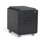 Classeur 2 tiroirs Mini Stow Poppin - Noir-Les tiroirs sont entièrement peints à l'intérieur et à l'extérieur