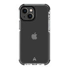 AXS - PROShield Plus etui teste contre les chutes & Protecteur d'ecran ARMORGlass pour iPhone 13 mini, Transparent/Noir-Coins renforces subtils absorbant les chocs en creant un coussin d'air entre l'appareil et les surfaces