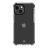 AXS - PROShield Plus etui teste contre les chutes & Protecteur d'ecran ARMORGlass pour iPhone 13 mini, Transparent/Noir-Coins renforces subtils absorbant les chocs en creant un coussin d'air entre l'appareil et les surfaces