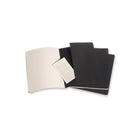 Moleskine – Cahier journal page blanche, couverture souple, noir, 7,5 po x 9,75 po-Couverture souple