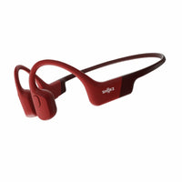 Shokz - OpenRun Bluetooth Headset Bone Conduction - Rouge-Technologie de conduction osseuse de 8e generation