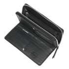 Club Rochelier - Pochette zippée avec rabat - Noir-2 fenêtres pour carte d'identité