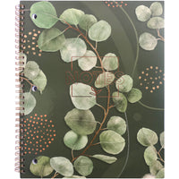 Hilroy - Cahier Naturalis - 10,5 po H x 8 po l - vert-Comprend 80 feuilles de papier perfore