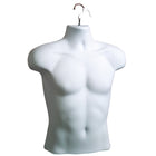 Eddie's - Formes suspendues pour hommes - Plastique dur - Blanc - Paquet de 2 (155739-2)-Matériau PVC