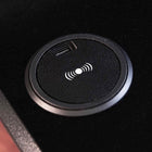 Posidesk POSI210BKE 25 Pouces Bureau Piédestal Avec Gobelet Garde, Haut-Parleurs Bluetooth Et Le Chargeur Sans Fil, Noir-Support clavier : 25 po x 10,6 po