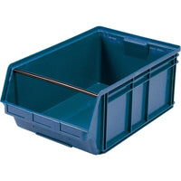 Quantum Storage Systems - Contenants Géants Empilables, 18,375po La X 29po P X 11,875po H, Bleu-Capacité 150 lb